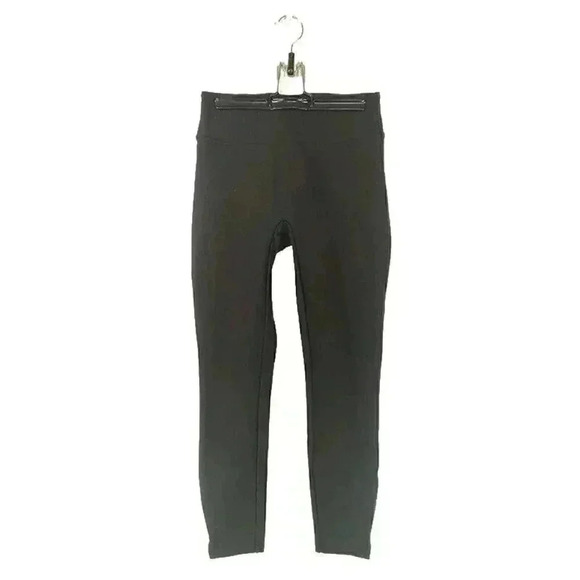 Spanx Pants Cropped Skinny Leggings Back Women's XS Mid Rise Slit Side - Picture 1 of 4
